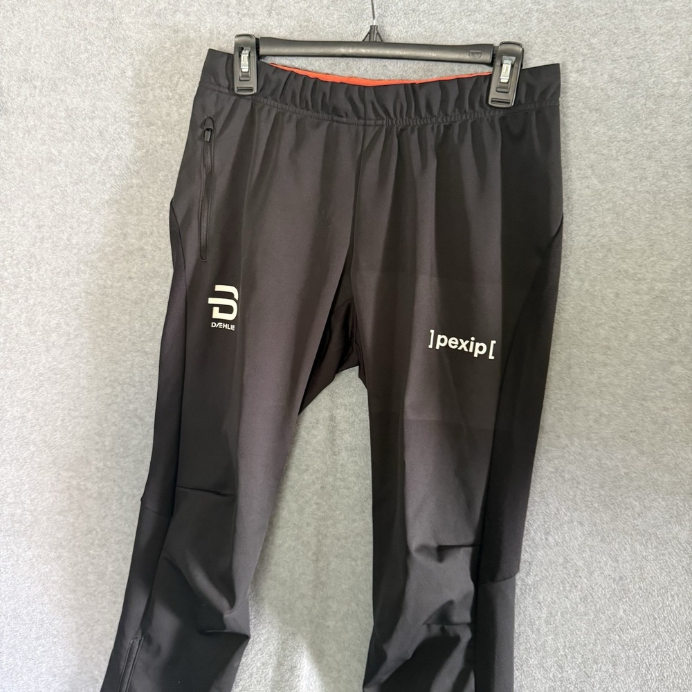 Bjorn Daehlie Mens Pro Pants Medium Stretch Black Outdoor Ski Sport Softshell - Picture 4 of 13
